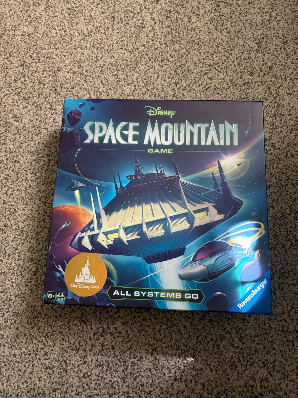 Disney Space Mountain Game-NEW